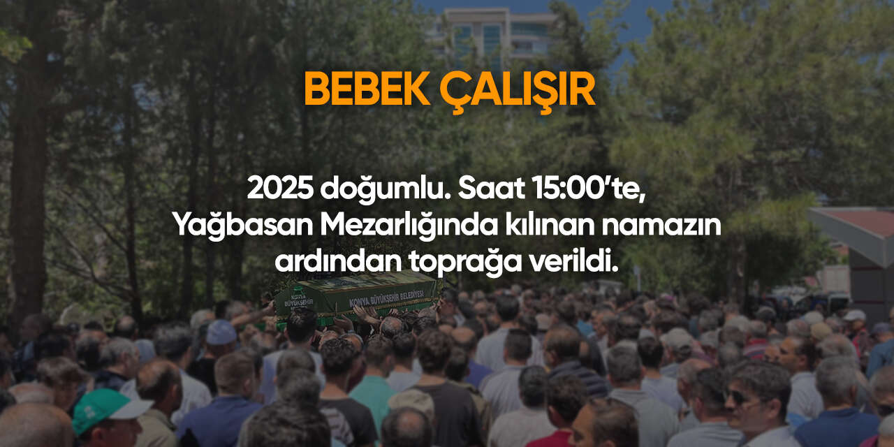 Konya'da bugün vefat edenler | 24 Aralık 2025 2